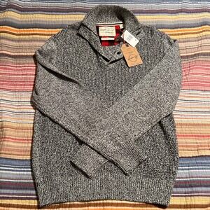 Weatherproof Vintage Shawl Collar Pullover Sweater Mens Holiday Sweater M